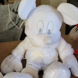 White Mickey Plush